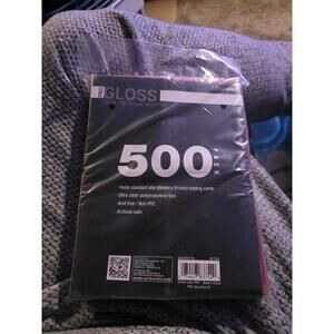 Ultra PRO 500 Gloss Standard Deck Sleeves Trading Cards Protector Organizer Red